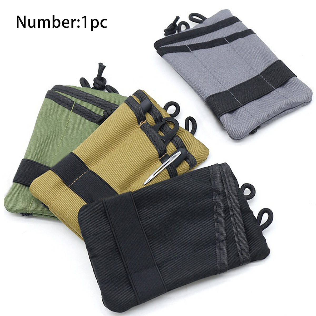 Edc Carry Card - Multifunctional EDC Storage Bag Portable Outdoor