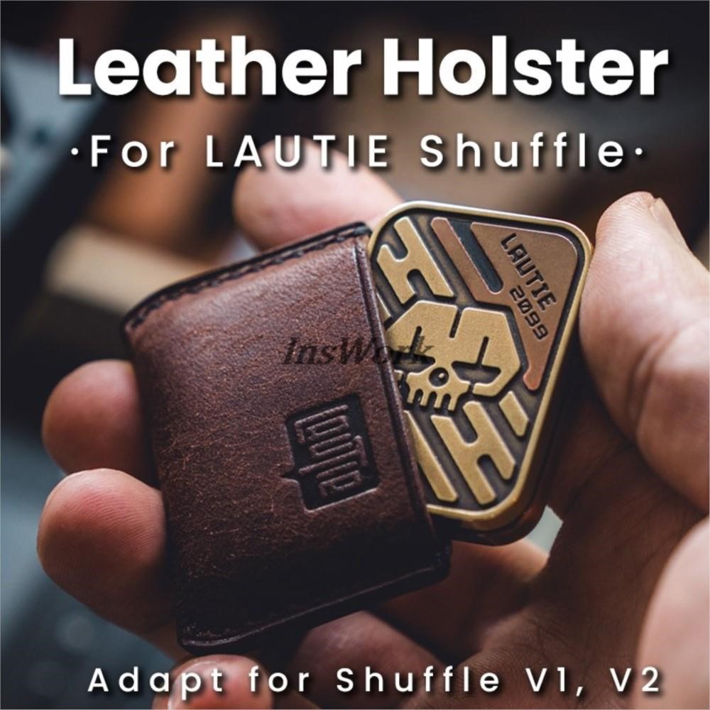 Edc Able Carry - LAUTIE EDC Leather Holster for Shuffle