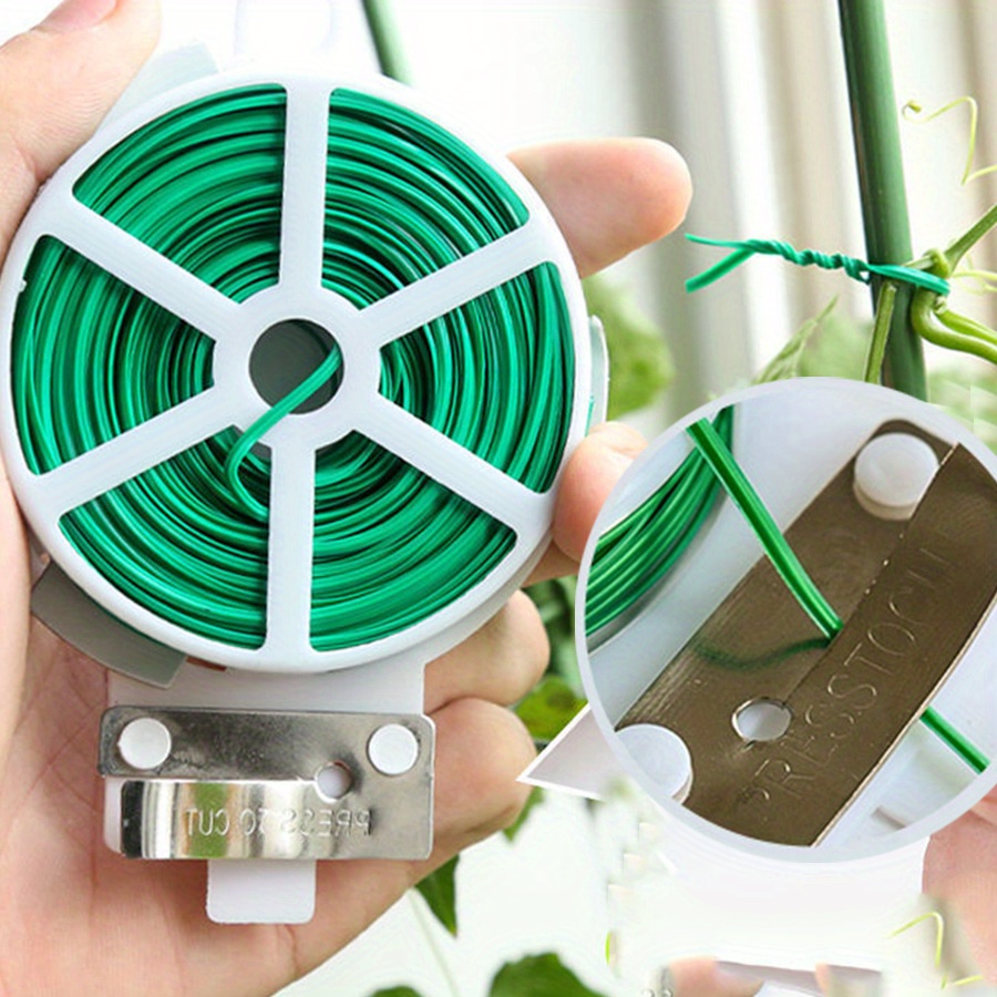Gear Tie Reusable - 1 Roll 100M Multifunctional Plastic Steel