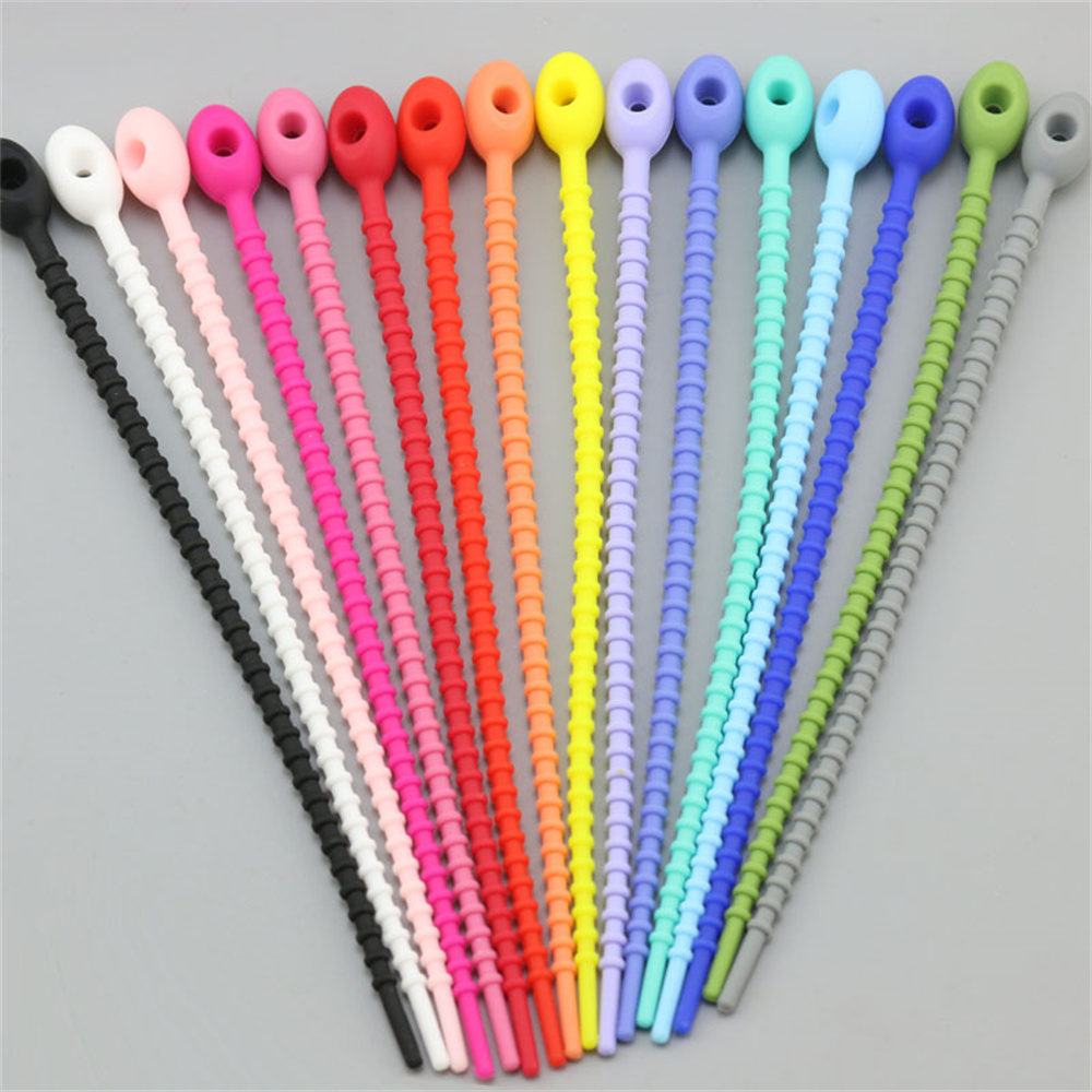 Gear Tie Reusable - 10Pcs/Lot Multi Color Silicone Reusable Bag