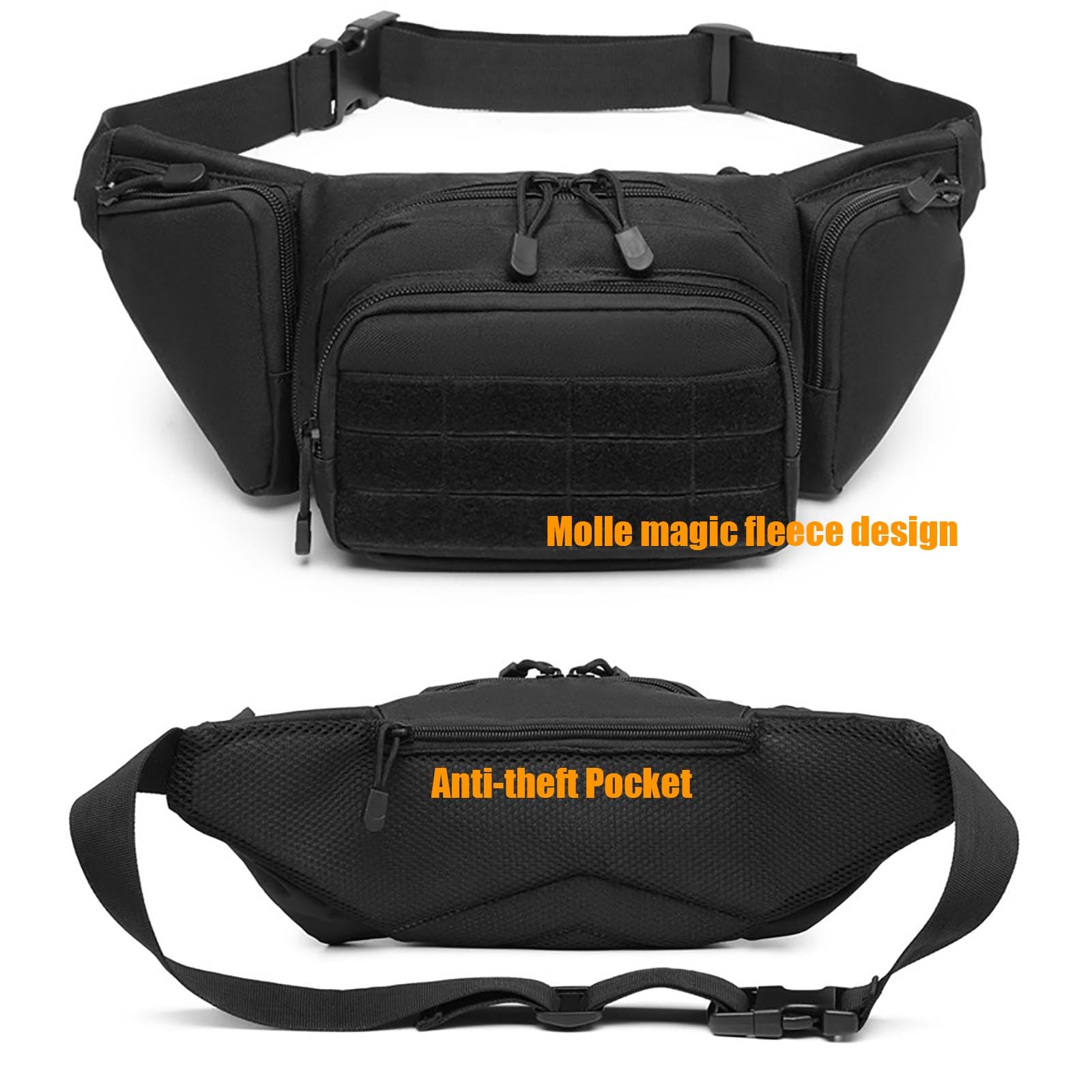 Waterproof Tactical Fanny Pack - Edc Carry Fanny Pack 评论和价格