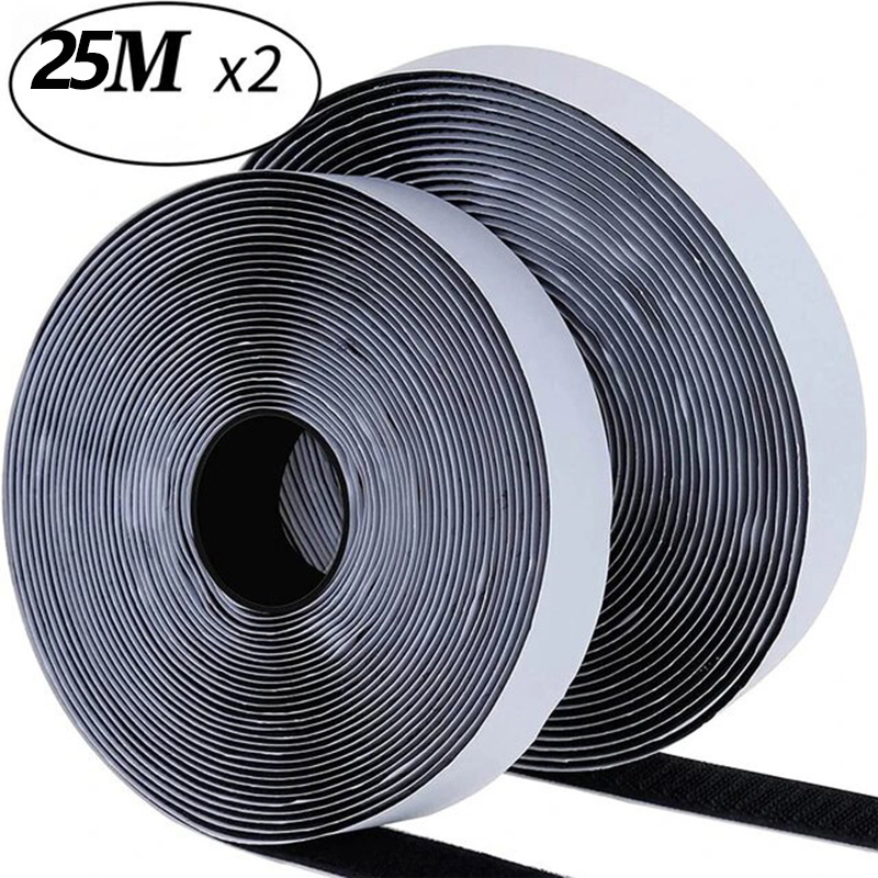 Self Adhesive Hook and Loop Ta - Gear Tie Reusable 评论和价格