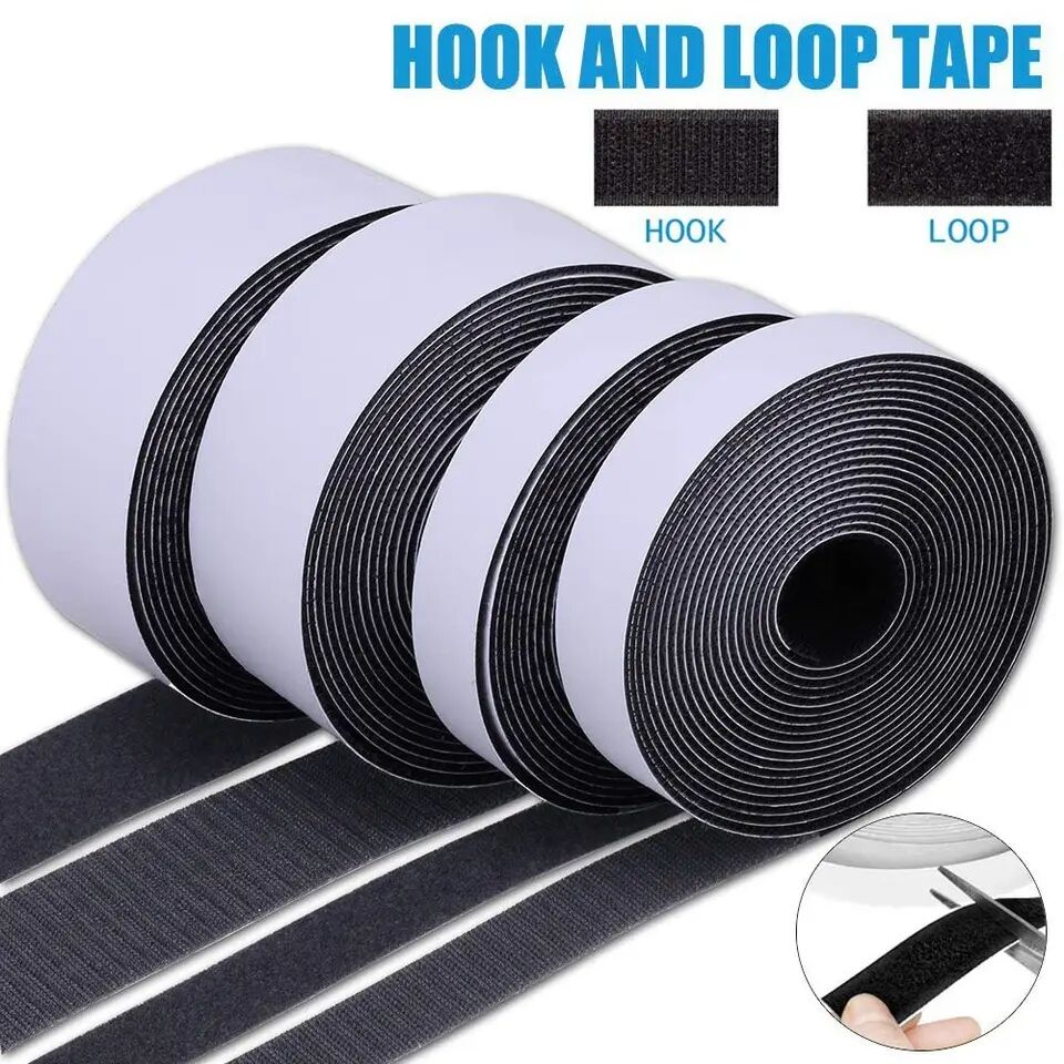 Self Adhesive Hook and Loop Ta - Gear Tie Reusable 评论和价格