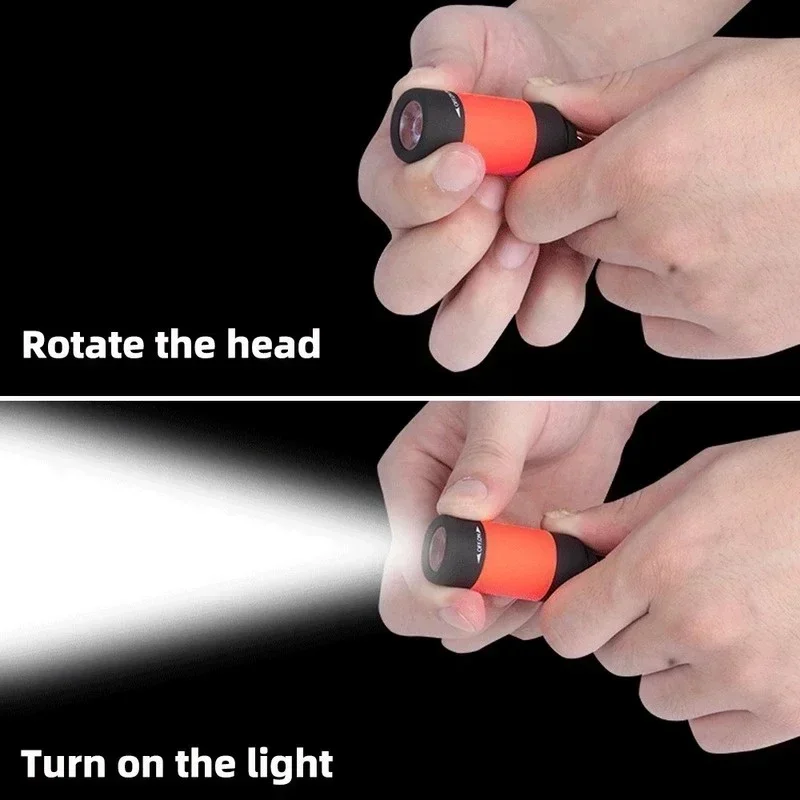 USB Rechargeable LED Multifunc - Keychain Flashlight 评论和价格