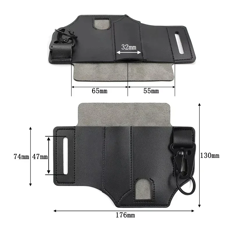 EDC PU Leather Tool Pouch Mult - Leather Edc. Carry Pouch 评论和价格
