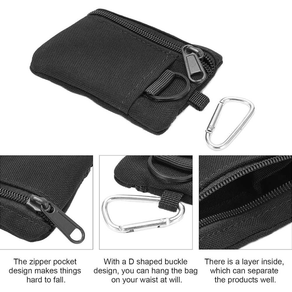 Mini EDC Tool Pouch Keychain Z - Edc Carry Card 评论和价格