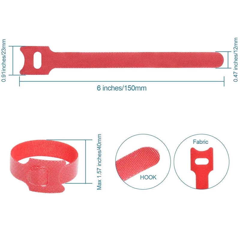 10-50PCS Colorful Releasable C - Gear Tie Reusable 评论和价格