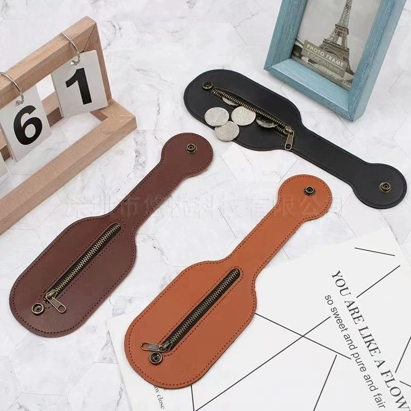 Women Foldable EDC Coin Purse  - Leather Edc. Carry Pouch 评论和价格
