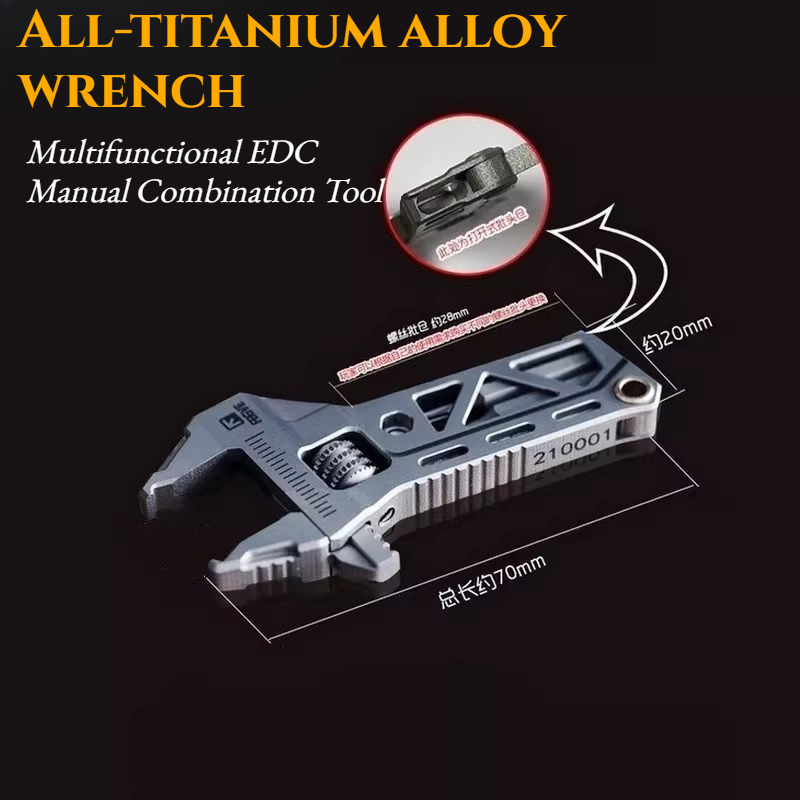 TC4 All-titanium Alloy Wrench  - Edc Carry Pliers 评论和价格