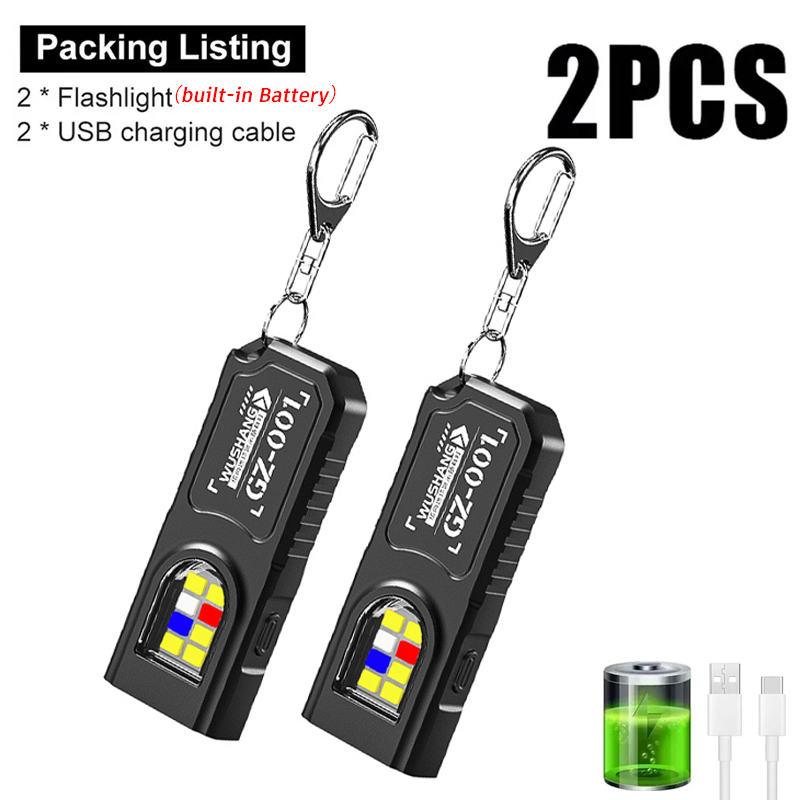 Multifunctional Keychain Flash - Keychain Flashlight 评论和价格