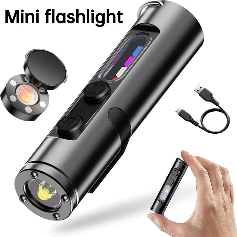 Mini Outdoor Flashlight Type C - Keychain Flashlight 评论和价格