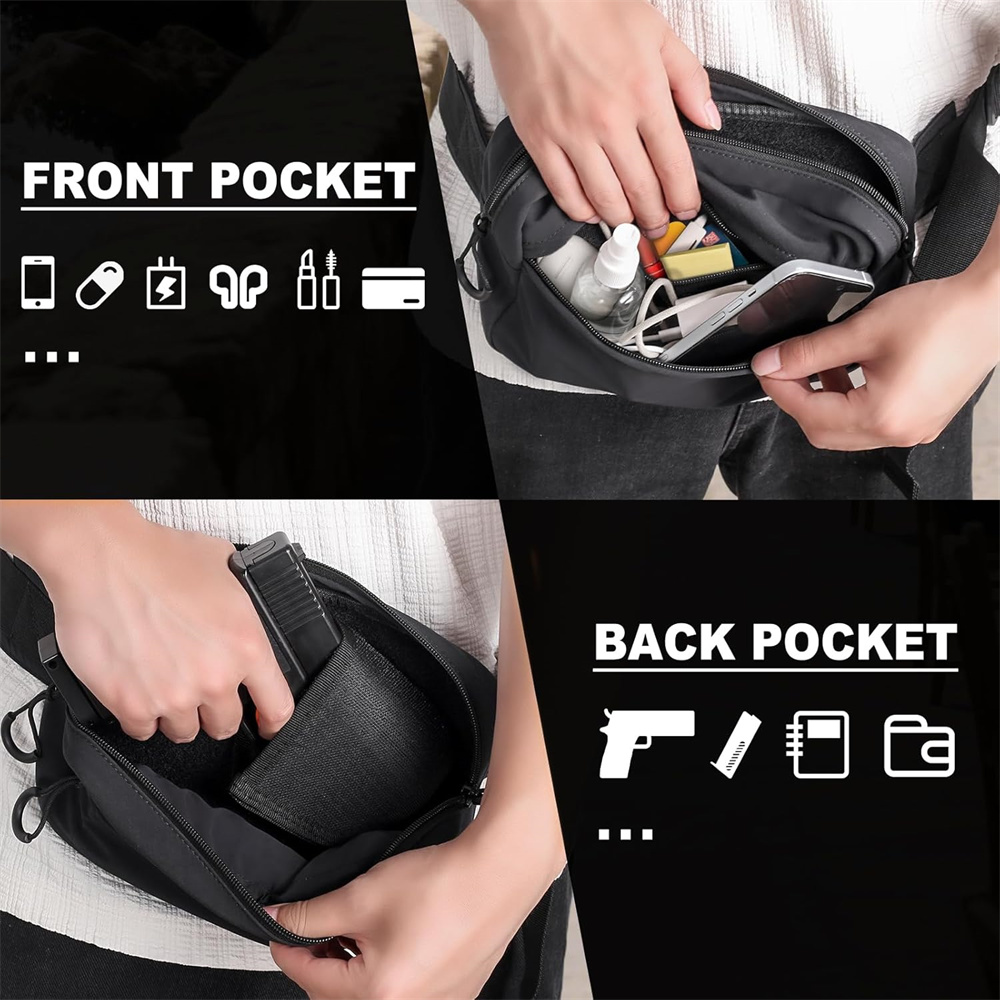Concealed Carry Gun Bag Pistol - Edc Carry Fanny Pack 评论和价格