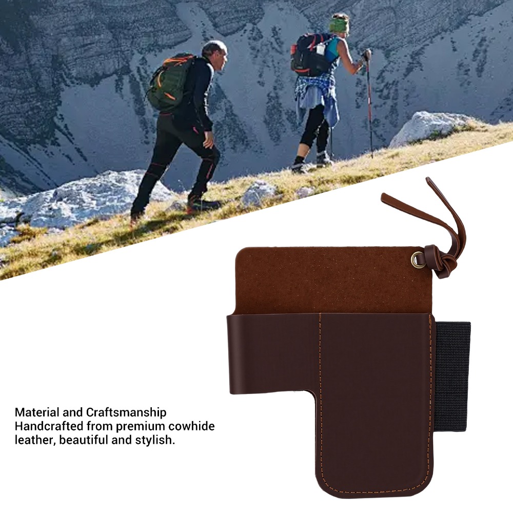 Durable Cowhide Leather Multit - Leather Edc. Carry Pouch 评论和价格