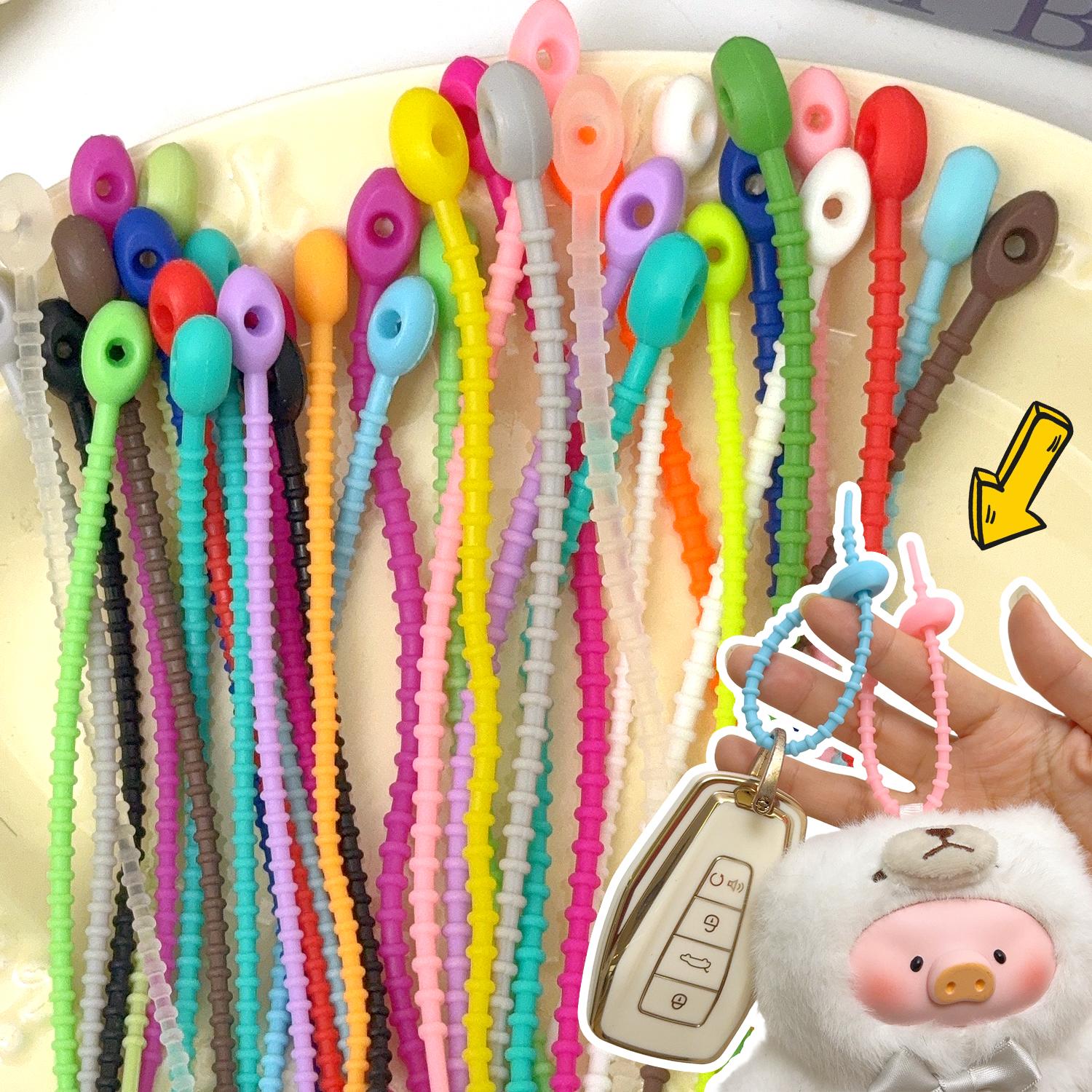 200Pcs/Lot Silicone Reusable B - Gear Tie Reusable 评论和价格