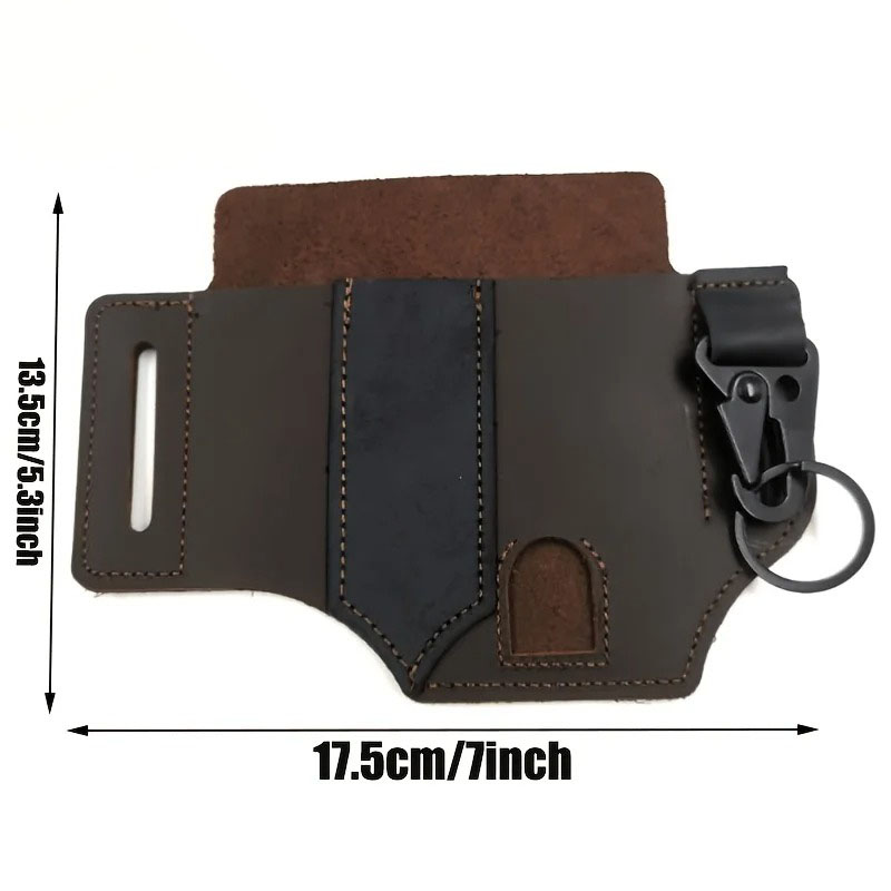 PU Leather EDC Belt Multitool  - Leather Edc. Carry Pouch 评论和价格
