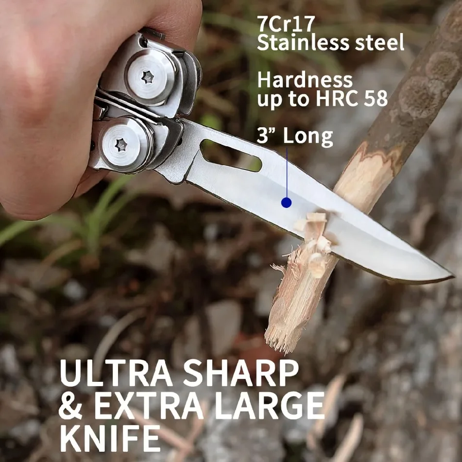 Outdoor Folding Pliers EDC Mul - Edc Carry Pliers 评论和价格