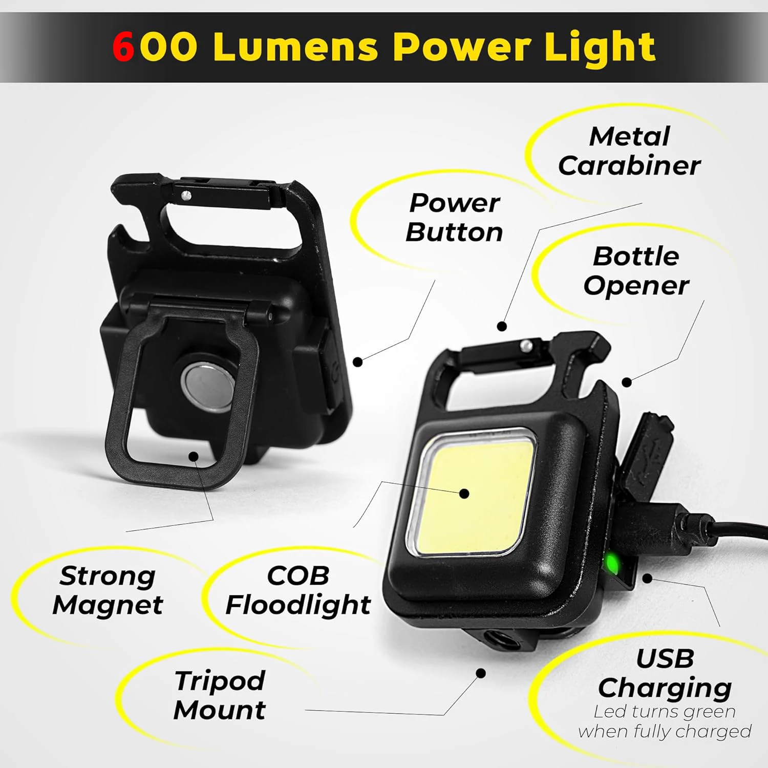 Portable Keychain Light Mini M - Keychain Flashlight 评论和价格