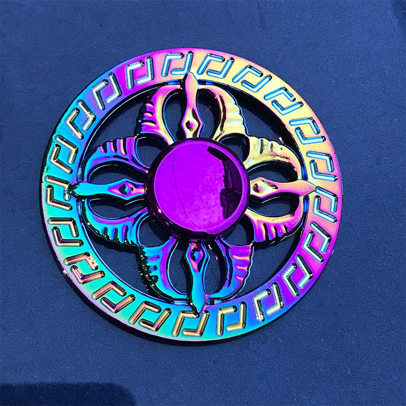 Rainbow Fidget Metal Spinner C - Fidget Spinner Bearing 评论和价格