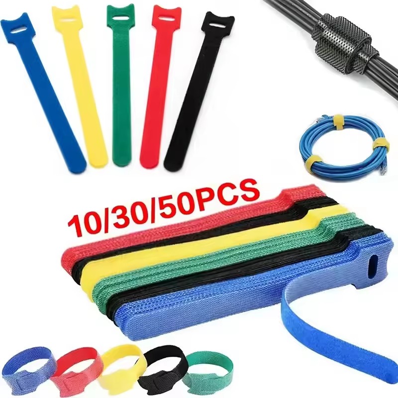 10/30/50Pcs Reusable Hook And  - Gear Tie Reusable 评论和价格