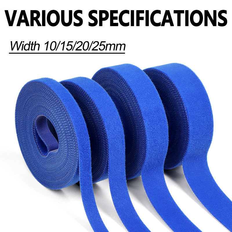 1Roll 5M Reusable Hook Loop Ny - Gear Tie Reusable 评论和价格