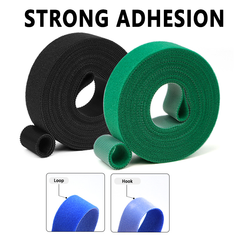 1Roll 5M Reusable Hook Loop Ny - Gear Tie Reusable 评论和价格