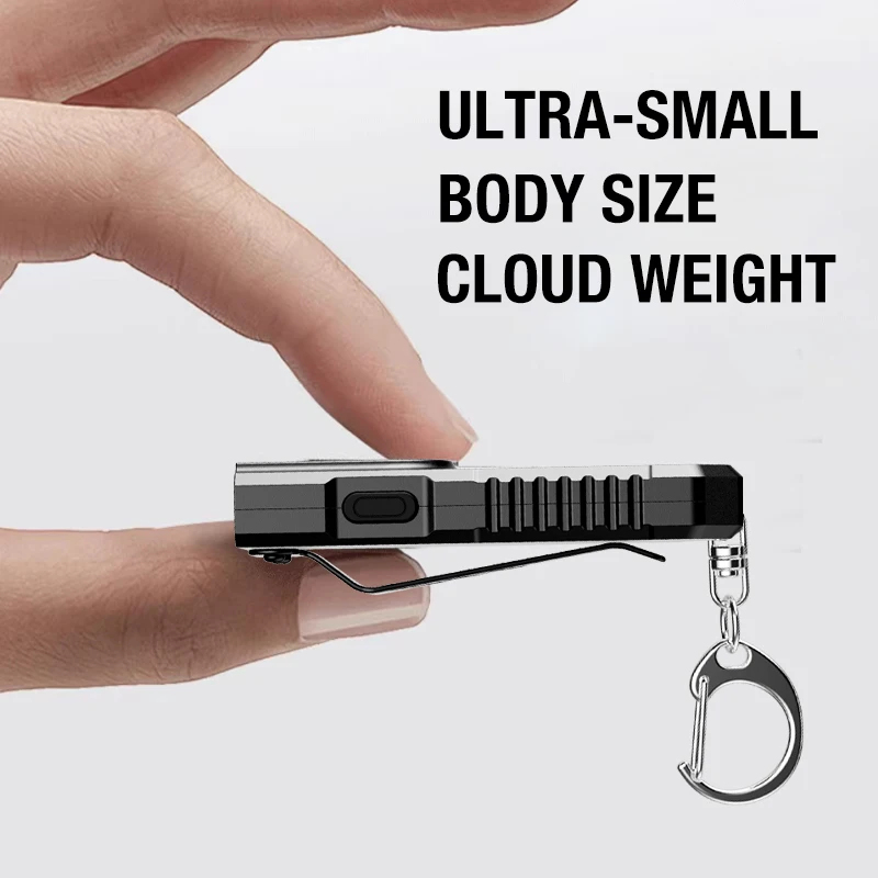 Portable Waist Hanging Keychai - Keychain Flashlight 评论和价格