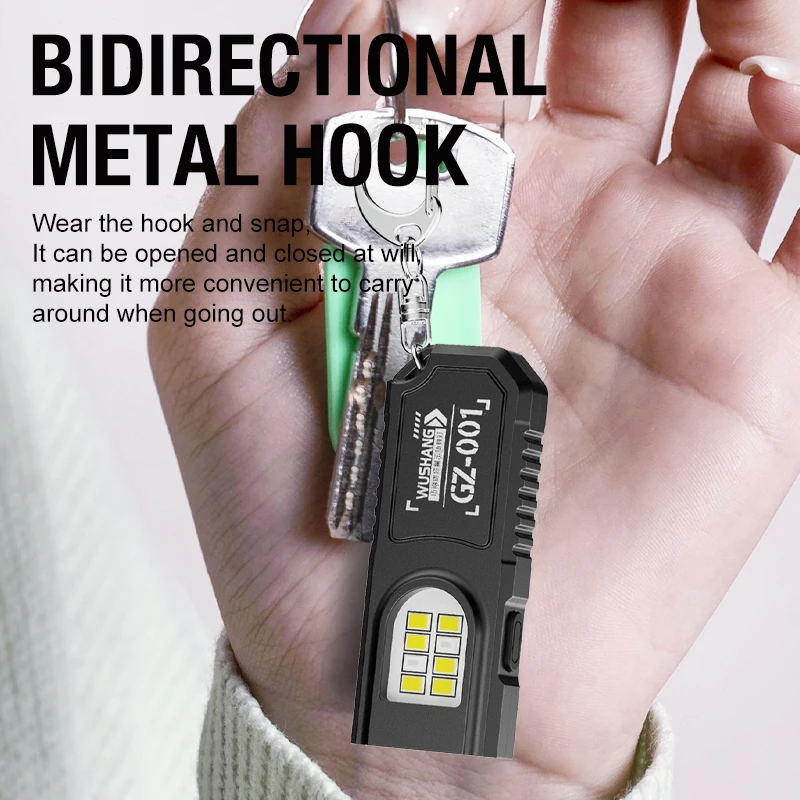 Portable Waist Hanging Keychai - Keychain Flashlight 评论和价格