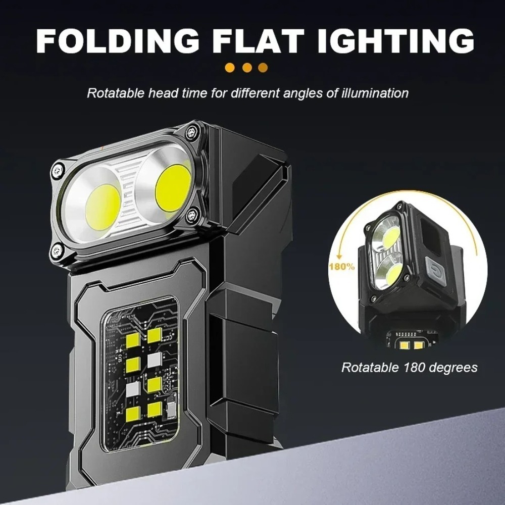 Rechargeable Mini LED Flashlig - Keychain Flashlight 评论和价格
