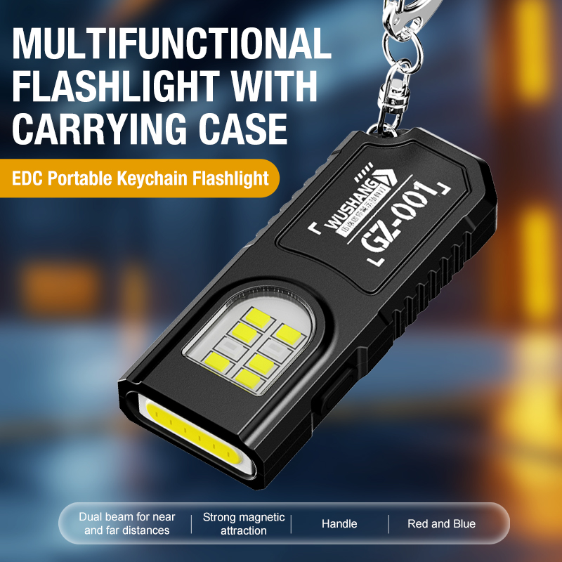 Portable Keychain LED COB Flas - Keychain Flashlight 评论和价格