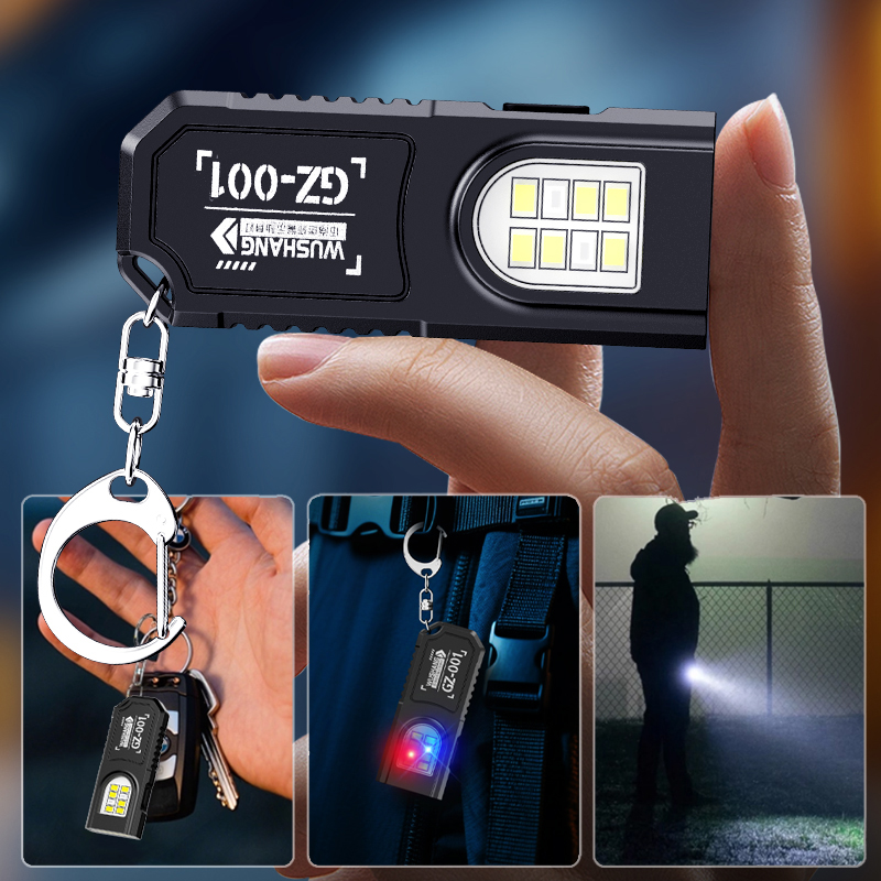Portable Keychain LED COB Flas - Keychain Flashlight 评论和价格