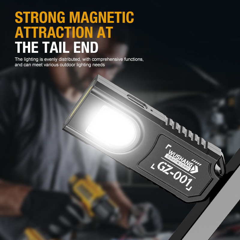 Portable Keychain LED COB Flas - Keychain Flashlight 评论和价格