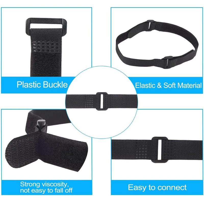 5pcs 2.5*30cm Bike Tie Fixed S - Gear Tie Reusable 评论和价格