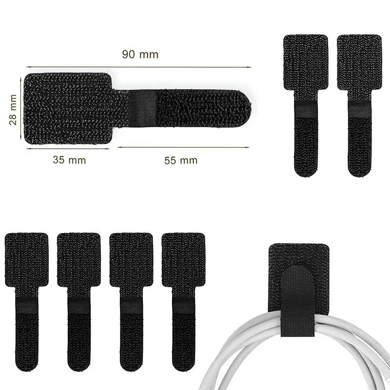 20pcs Reusable Cable Tie Faste - Gear Tie Reusable 评论和价格