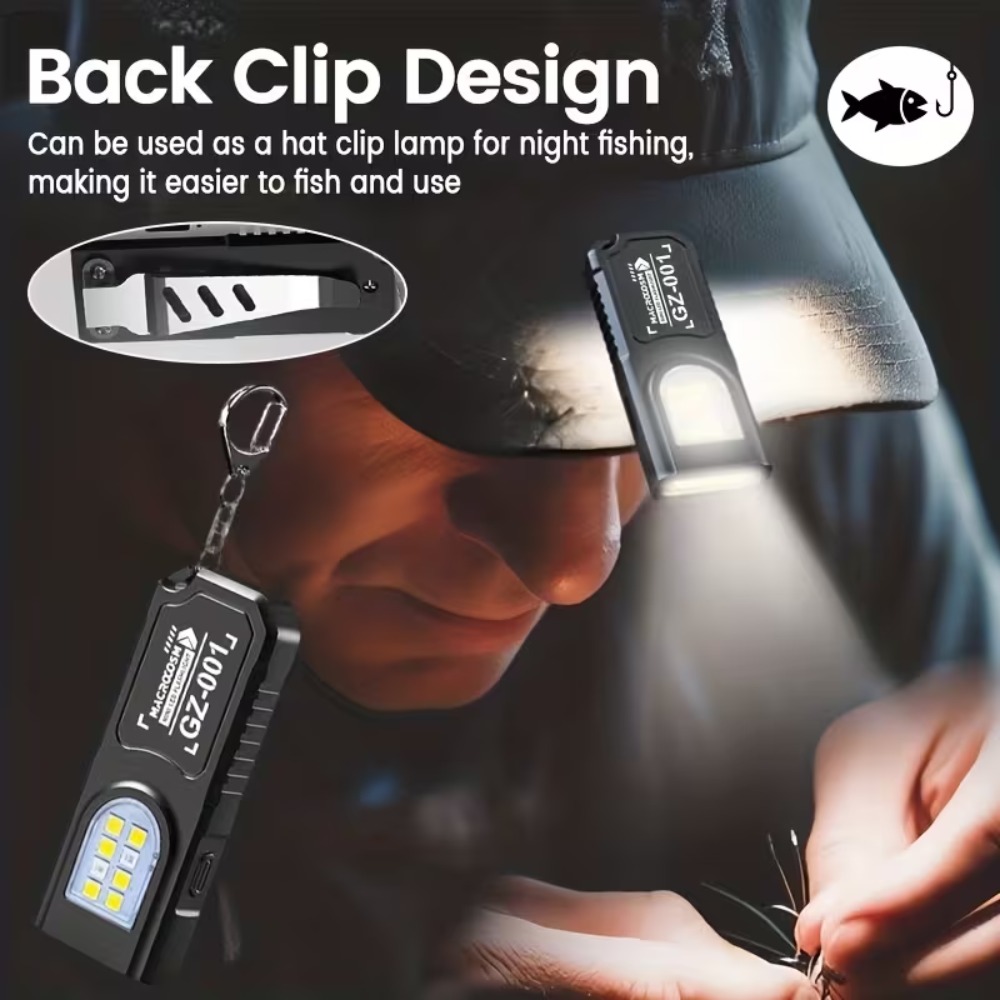 Mini COB LED Keychain Flashlig - Keychain Flashlight 评论和价格